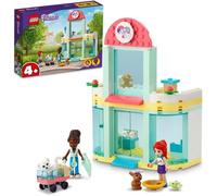 LEGO® 41695 Friends La Clinique Vétérinaire, Jouet pour Enfants +4 ans avec Mini-Poupée Mia, Figurines Animaux, Idée Cadeau