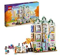 LEGO 41711 Friends L’École d’Art d'Emma: Exploration Créative pour Filles et Garçons Dès 8 Ans, avec Accessoires et Décor Dots, Maison de Poupée à Heartlake City, Cadeau Enfants