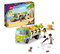LEGO 41712 Friends Le Camion de Recyclage, Jouet pour Enfants de 6 Ans, avec Bennes et Poubelles, Ensemble Éducatif et Amusant sur Le Métier d'Éboueur