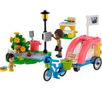 LEGO 41738 Friends Dog Rescue Bike, jouet pour filles et garçons à partir de 6 ans avec figurine de chiot, personnages de la série 2023