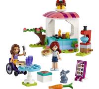 LEGO 41753 Friends Set boutique de crêpes, Jouet créatif pour garçons et filles à partir de 6 ans avec mini-poupées Paisley et Luna et figurine de lapin, cadeau pour enfants