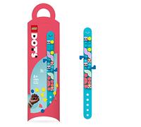 LEGO 41801 Dots Le Bracelet Mes Animaux de Compagnie, Kit de Création de Bijoux pour Filles et Garçons, Loisir Créatif, Accessoires Kitty et Corgi, Cadeau