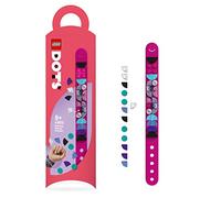 LEGO 41802 Dots Le Bracelet Licornes Éternelles, Jouet Loisir Créatif, Kit de Fabrication de Bijoux, avec Briques Pailletées, Cadeau Filles et Garçons 8 Ans