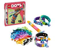 LEGO 41807 Dots La Méga-Boîte Création de Bracelets, 5-en-1, Kit de Création de Bijoux d'Amitié pour Filles et Garçons, Accessoires Mosaïque, Idée Cadeau
