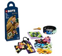 LEGO 41808 Dots Ensemble d’Accessoires Poudlard, Jouet Création de Bijoux sur Harry Potter avec Bracelet, 2 Étiquettes et Plaque, Loisirs Créatifs Enfants