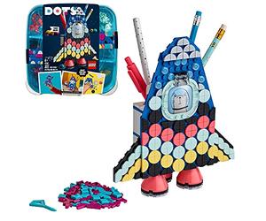 LEGO 41936 DOTS Pot à Crayons, Set de Loisirs Créatifs et Décoration de Chambre d’Enfant, Jeux Créatifs pour Filles et Garçons de 6 Ans et Plus