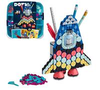 LEGO 41936 Porte-stylo fusée Set de bricolage pour enfants, décoration de chambre d'enfant, set créatif pour filles et garçons
