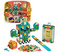 LEGO Set DOTS 41937 – Multi-pack estivale 4-en-1: bracelet, cadre, accessoire de sac, porte-crayon