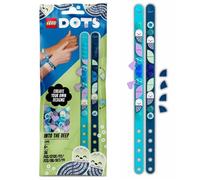 LEGO® 41942 DOTS Bracelets Porte-Bonheur Plongée en Eaux Profondes Set Charms, Loisirs Créatifs pour Enfants +6 Ans