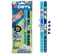 LEGO Set DOTS 41942 Bracelets Porte-Bonheur Plongée en Eaux Profondes, Charms pour enfants +6 ans