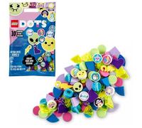 LEGO® 41946 DOTS Tuiles de Décoration - Série 6, Set d’Artisanat pour Bracelets, Porte-Clés, Loisir Créatif pour Enfants