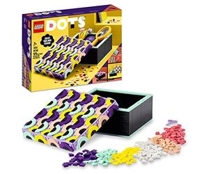 LEGO 41960 Dots La Grande Boîte, Activité Manuelle pour Créer Un Espace de Rangement pour Chambre d'enfants, Loisir Créatif pour 6 Ans et Plus