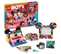 LEGO 41964 DOTS Disney Mickey & Minnie Mouse Back-to-School Project Box, 6in1 To