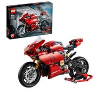 LEGO 42107 Technic Ducati Panigale V4 R: Modèle Réduit de Moto 2en1 à Construire, Kit de Construction pour Fans de Motos et de Technic, Idée Cadeau pour Adultes et Adolescents