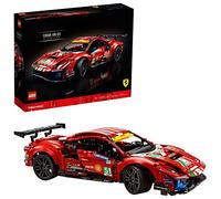 LEGO 42125 technic Ferrari 488 GTE AF Corse #51, modèle Authentique de la Voiture de Course d Endurance à Exposer, pour Adultes