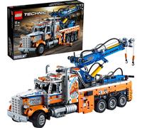 LEGO 42128 Technic Remorqueuse pour charges lourdes, set de construction modèle, technique pour enfants, jouet grue