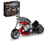 LEGO 42132 Technic La Moto, Jouet de Construction de Véhicules, Maquette 2 en 1 à Construire, Idée de Cadeau, pour Garçons et Filles dès 7 Ans