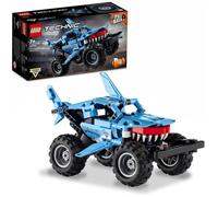 LEGO® 42134 Technic Monster Jam Megalodon, Voiture Jouet pour Enfants +7 Ans 2 en 1 Truck et Low Racer Lusca à Rétrofriction