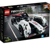 LEGO 42137 Technic Formula E Porsche 99X Electric, voiture de course pour garçons et filles, kit de construction de voiture miniature, voiture jouet avec moteur à friction et application AR