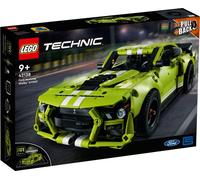 LEGO 42138 Technic Ford Mustang Shelby GT500, kit de construction de voiture miniature, voiture-jouet, voiture de course pour enfants et adolescents avec application AR et moteur à rétroaction