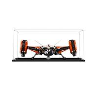 Lego 42181 Vitrine en acrylique pour engins spatiaux lourds - Étanche à la poussière - Boîte transparente - Seule vitrine compatible avec Lego 42181 (base A de 3 mm)