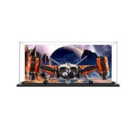 Lego 42181 Vitrine en acrylique pour engins spatiaux lourds - Étanche à la poussière - Boîte transparente - Seule vitrine compatible avec Lego 42181 (base de pulvérisation arrière A)