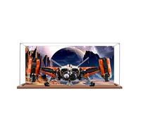 Lego 42181 Vitrine en acrylique pour engins spatiaux lourds - Étanche à la poussière - Seule la vitrine compatible avec Lego 42181 (base de pulvérisation arrière B)