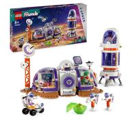 LEGO Friends Set 42605 – Station spatiale martienne et fusée, navette, 4 figurines d'astronautes