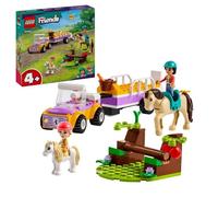 LEGO® 42634 Friends La Remorque du Cheval et du Poney, Jouet avec Figurines Liann, Zoya et 2 Figurines d'Animaux