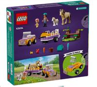 LEGO® Friends 42634 La remorque du cheval et du poney