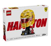 LEGO Editions 43022 Scuderia Ferrari HP Casque de Lewis Hamilton - Maquette de Produit F1