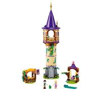 LEGO 43187 Disney Princess La Tour de Raiponce: Château de Princesse à Construire, avec Mini-Poupées Flynn & Raiponce, Jouet de Conte de Fées, Idée Cadeau pour Les Petites Princesses