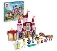 LEGO 43196 Disney Le château de la Belle et la Bête, Jouet du Film Disney avec Mini Figurines