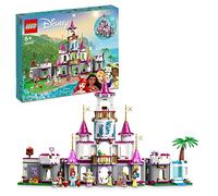 LEGO Disney Princess Aventures Épiques dans Le Château - Jouet de Construction de Château avec Figurines d'animaux, Minifigurines Princesses Ariel et Raiponce - Cadeau pour Garçons et Filles 43205