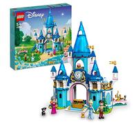 LEGO 43206 Disney Princess Le Chteau De Cendrillon Et du Prince Charmant, Jouet De Maison De Poupée, Filles Et Garçons De 5 Ans Et Plus, Idée Cadeau