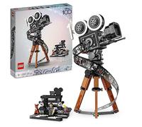 LEGO Set pour adultes 43230 – Caméra Hommage à Walt Disney avec Mickey, Minnie, Bambi et Dumbo