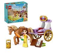 LEGO® 43233 Disney Princess L’Histoire de Belle - La Calèche, Jouet avec Mini Poupée Princesse, La Belle et la Bête