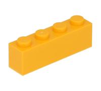 LEGO : 50 Steine 1x4, très belle orange