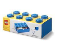 Lego 5006143 Brique 8 Tenons Avec Tiroir - Bleu Multicolore TU