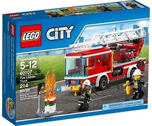 LEGO - 60107 - Le Camion de Pompiers avec Échelle