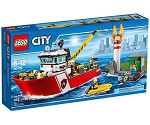 LEGO - 60109 - Le Bateau des Pompiers