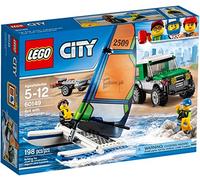 LEGO - Set de construction City 60149 - Le 4x4 avec catamaran