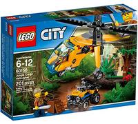LEGO - 60158 - L’Hélicoptère Cargo de La Jungle