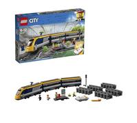 LEGO® 60197 City Le train de Passagers Télécommandé Bluetooth, Moteur à pile, Jouet enfant 6 ans, Rails et Accessoires