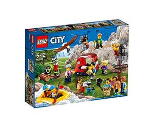 LEGO 60202 City Town Ensemble de Figurines - Les Aventures en Plein air
