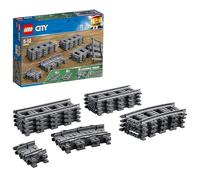LEGO 60205 City Pack de Rails, Ensemble d'Accessoires d'Extension City Train