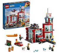 LEGO City La caserne de pompiers - 60215, Jouets de construction