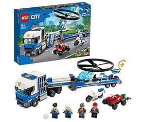 LEGO 60244 City Police Le Transport de l’hélicoptère de la Police