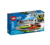 LEGO 60254 City Race Boat Transporter;Great Vehicles Building Kit (238 Pieces)