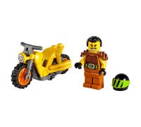 LEGO 60297 City Stuntz Power-Stuntbike, set avec moto à volant et minifigure de Wallop, jouet pour enfants à partir de 5 ans